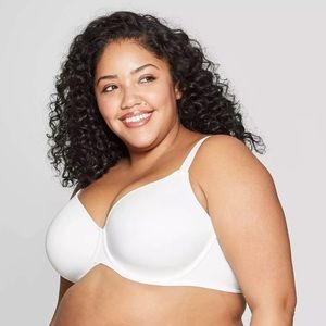 Auden The Superstar Lightly Lined T-Shirt Bra Fresh White Women's New with Tags
